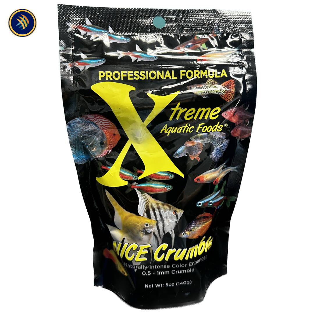 Xtreme NICE Crumbles 0.5 slow sinking Crumble | Livestock Food | Largest Tropical Fish Selection at Your Local Fish Store