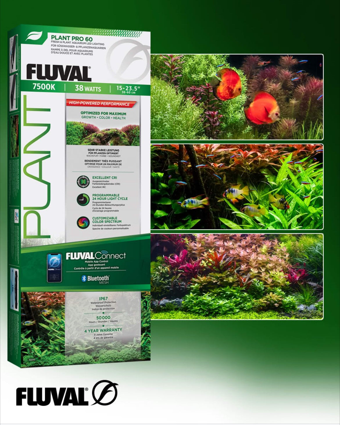 Fluval Plant Pro LED for Fresh & Planted Aquariums | Lighting & Heating | Largest Tropical Fish Selection at Your Local Fish Store