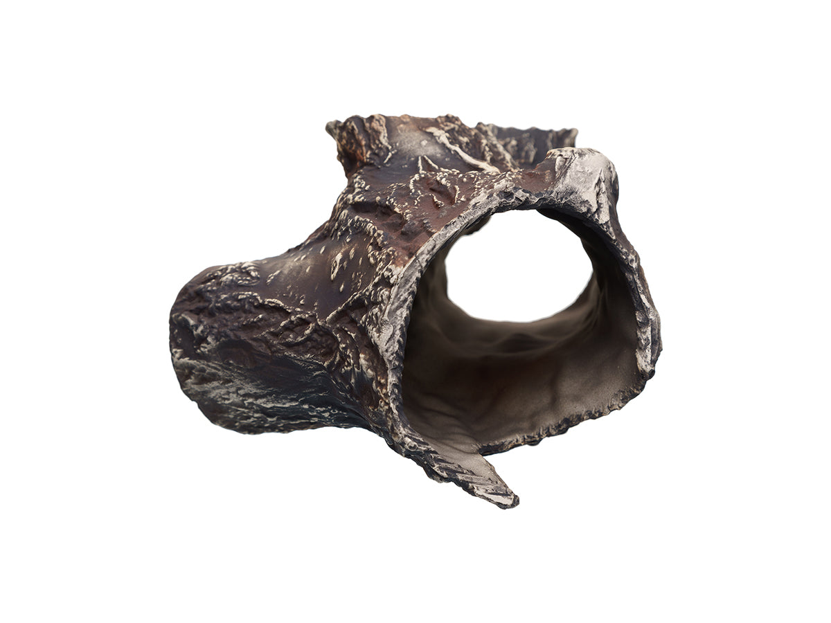 Pleco Ceramics Tree Trunk Cave | Decoration | Largest Tropical Fish Selection at Your Local Fish Store