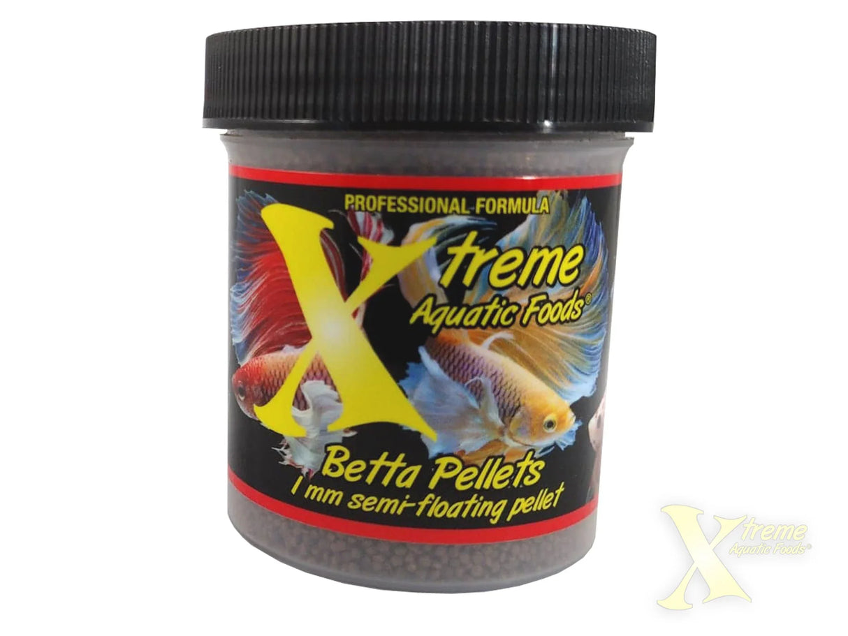 Xtreme Betta Floating 1mm Pellets 71g | Livestock Food | Largest Tropical Fish Selection at Your Local Fish Store