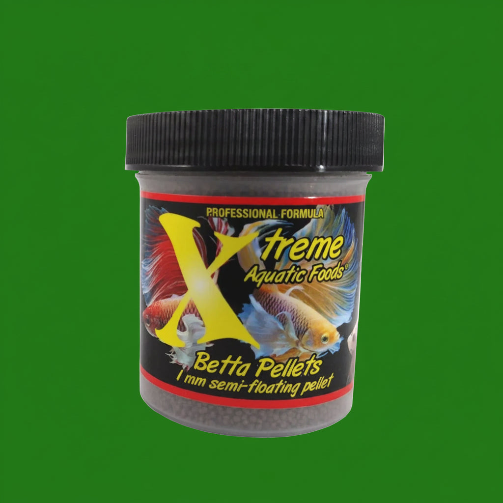 Xtreme Betta Floating 1mm Pellets 71g | Livestock Food | Largest Tropical Fish Selection at Your Local Fish Store