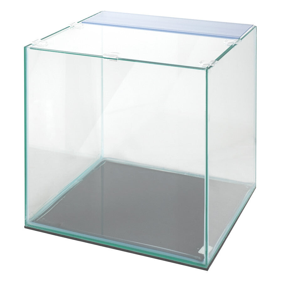 Aqueon Rimless Cube Aquarium c/w glass lid & mat | Aquariums | Largest Tropical Fish Selection at Your Local Fish Store