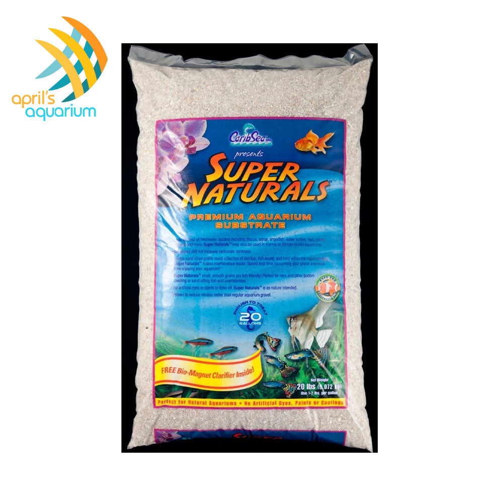 Caribsea Torpedo Beach Sand 20lb | Substrates & Hardscape | Largest Tropical Fish Selection at Your Local Fish Store