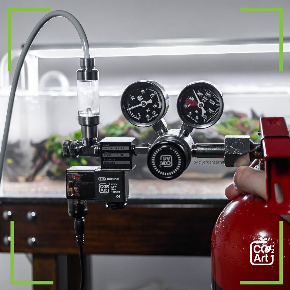 Co2 Art PRO-SE SERIES CO2 REGULATOR- version 2 – W21.8×14 | CO2 Supplies | Largest Tropical Fish Selection at Your Local Fish Store