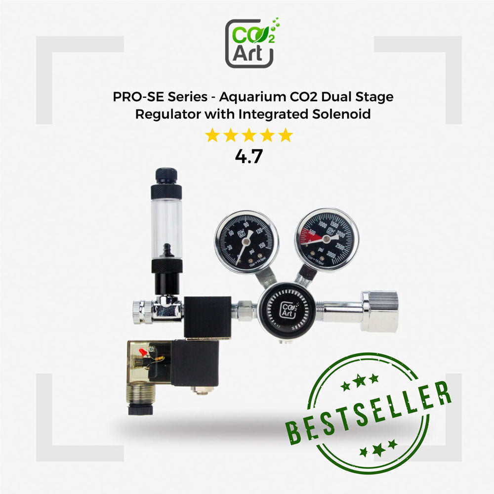 Co2 Art PRO-SE SERIES CO2 REGULATOR – W21.8×14 | CO2 Supplies | Largest Tropical Fish Selection at Your Local Fish Store