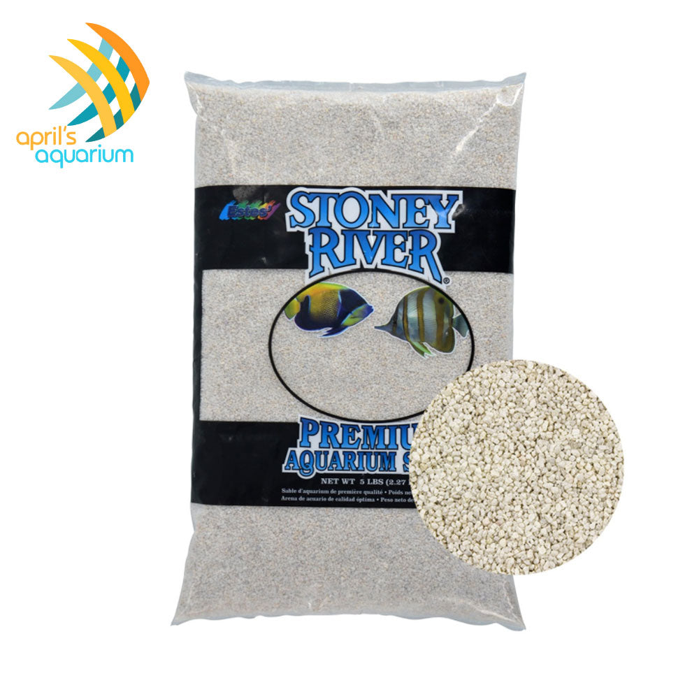 Estes - Stoney River Aquatic Sand 5lb | Substrates & Hardscape | Largest Tropical Fish Selection at Your Local Fish Store