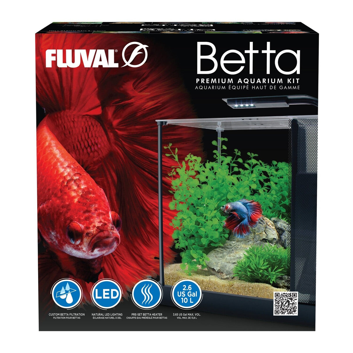 Fluval Betta Kit 10L (2.6 gal) 10498 | Aquariums | Largest Tropical Fish Selection at Your Local Fish Store