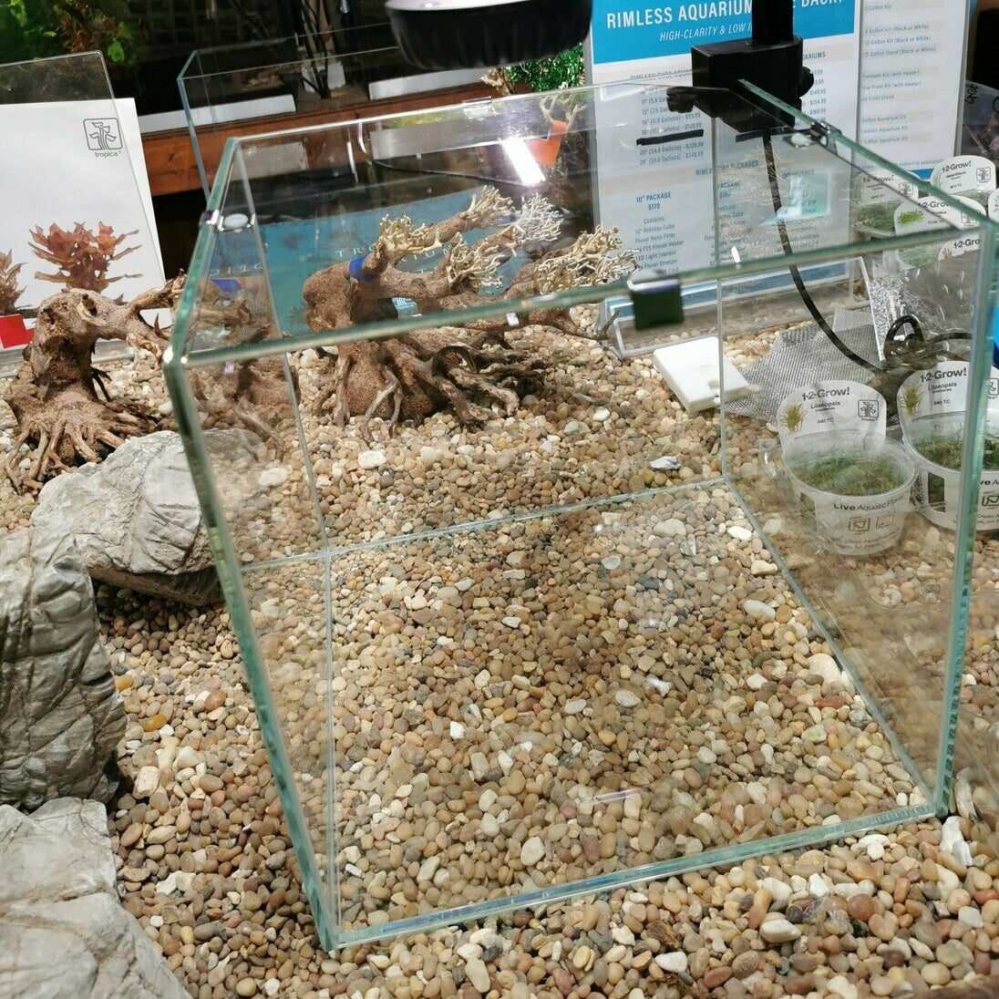 Rimless Aquarium Cover Clips (set 4) | Aquariums & Stands | Largest Tropical Fish Selection at Your Local Fish Store