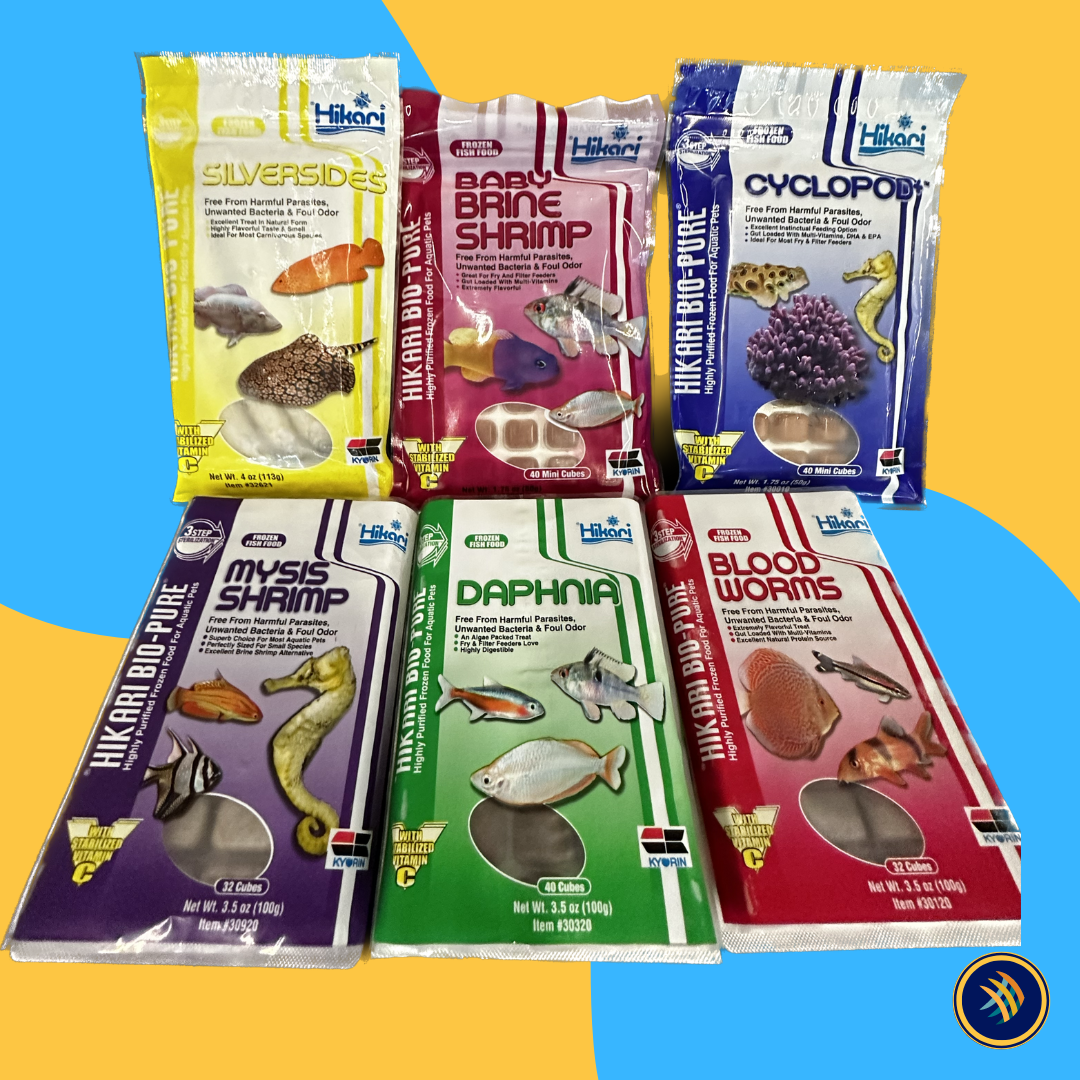 Adding Frozen Fish Food to Your Aquarium s Menu