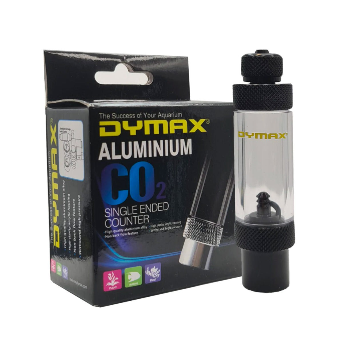 Dymax CO2 Single-Ended Bubble Counter CO2 Supplies Dymax CO2 Single-Ended Bubble Counter