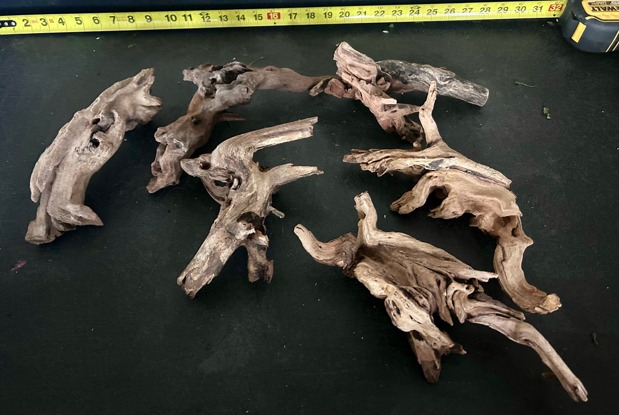 W.Y.S.I.W.Y.G.- 403 - Malaysian Mangrove Wood 6 pieces