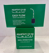 Aquarium Co-Op Coarse Sponge Filter c/w Easy Flow Kit