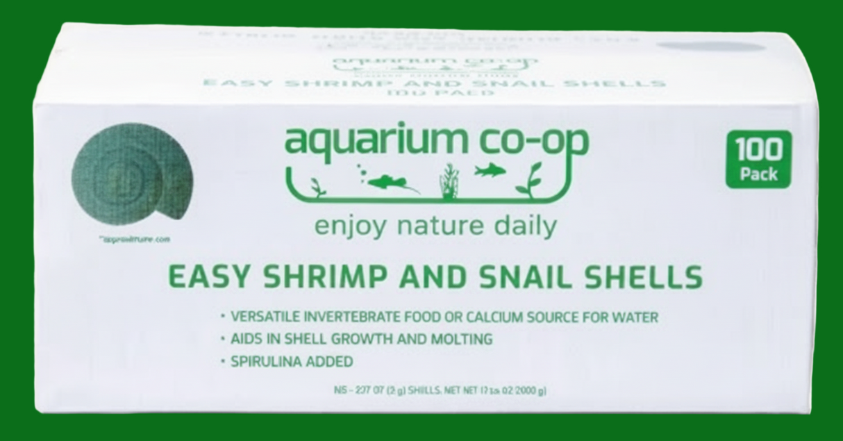 Aquarium Co-op Easy Shrimp and Snail Shells 100 count 