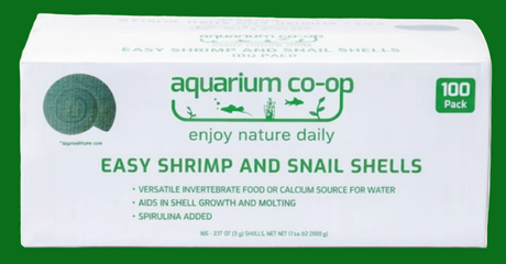 Aquarium Co-op Easy Shrimp and Snail Shells 100 count 