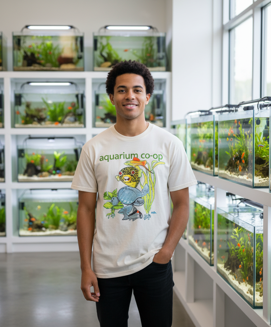 Aquarium Co-Op Elmer and Friends T Shirt