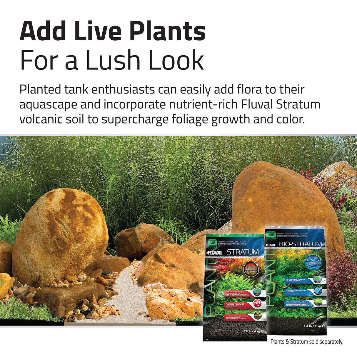 Fluval Yellowstone Aquascaper Natural Rock & Sand Décor | Substrates & Hardscape | Largest Tropical Fish Selection at Your Local Fish Store