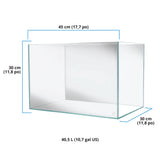 Fluval Visi-White  45P Rimless Aquarium - 10.7 US Gal / 40.5 L | Aquariums | Largest Tropical Fish Selection at Your Local Fish Store