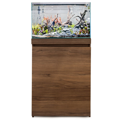 Fluval Visi-White 60P Aquarium Cabinet - 20.6 US Gal / 78 L - Walnut | Stands & Cabinets | Largest Tropical Fish Selection at Your Local Fish Store