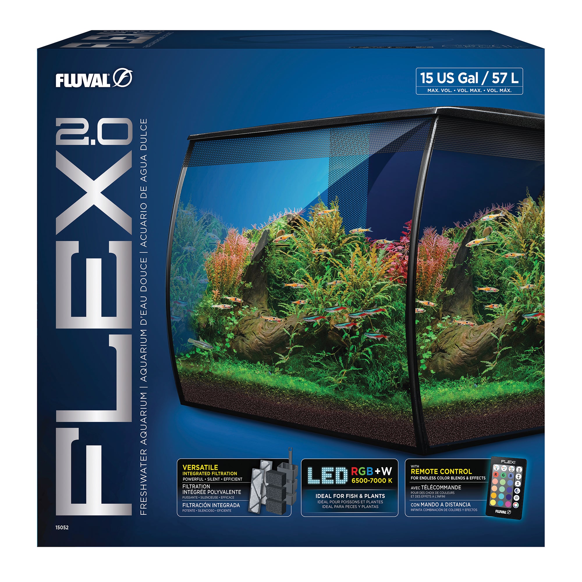 Buy Fluval Flex 2.0 Aquarium Kit Online - Your Local Fish Store