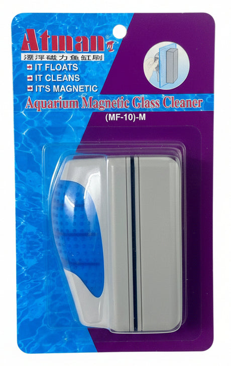 Atman Aquarium Floating Magnetic Glass Cleaner Medium 