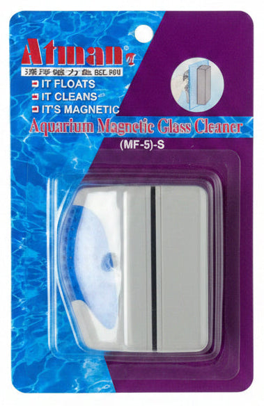 Atman Aquarium Floating Magnetic Glass Cleaner Small