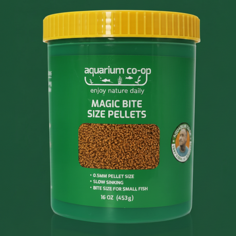 Aquarium Co-Op Magic Bite Size Pellets | Aquarium Co-Op | Largest Tropical Fish Selection at Your Local Fish Store