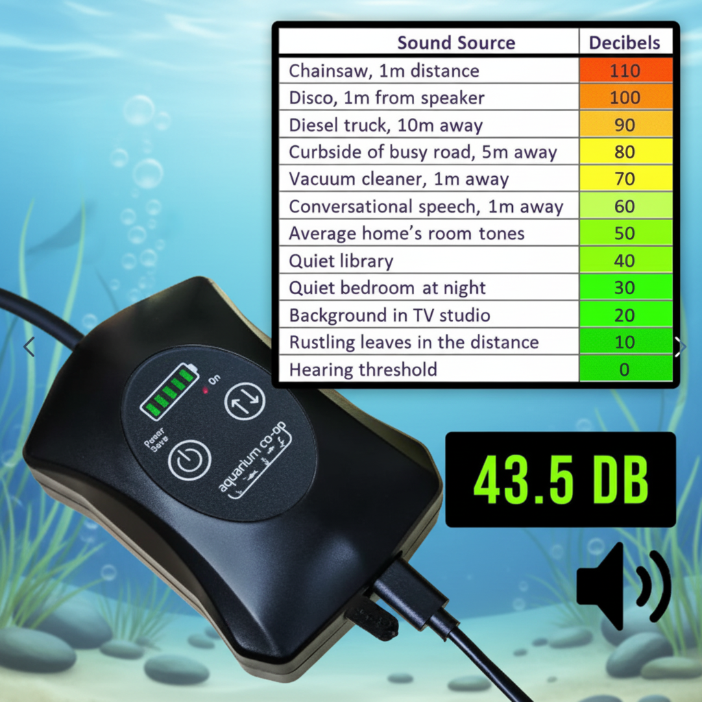 Aquarium Co-Op Air Pump with Battery Backup