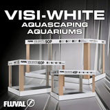 Fluval Visi-White 90P Rimless Aquarium - 53.6 US Gal / 202.5 L | Aquariums | Largest Tropical Fish Selection at Your Local Fish Store