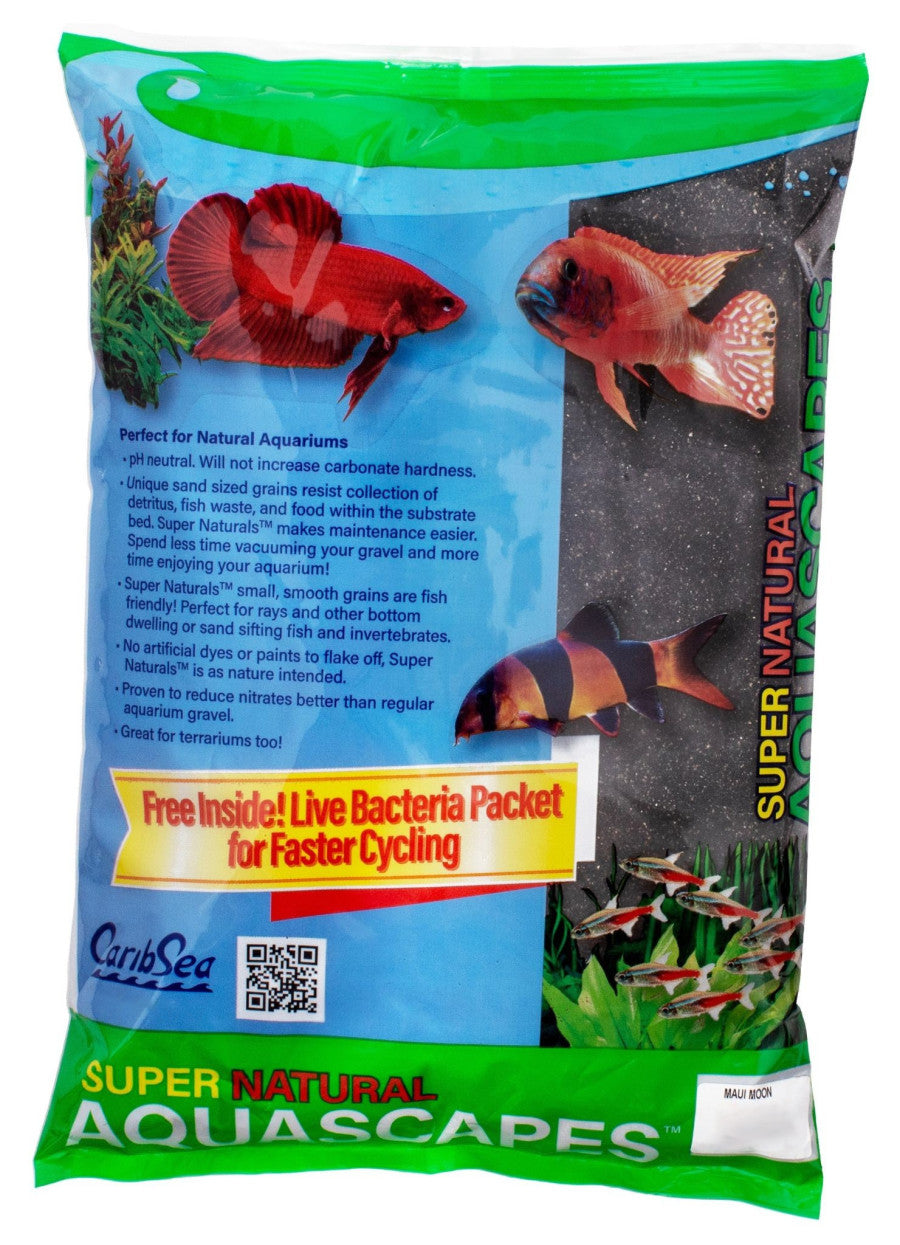 CaribSea Super Natural Aquascapes Aquarium Sand Maui Moon 20lb