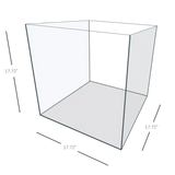 IceCap Rimless Glass Cube Aquarium Aquariums IceCap Rimless Glass Cube Aquarium