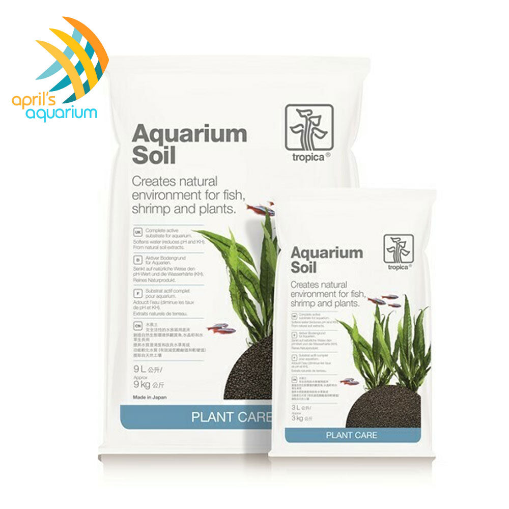 Tropica Aquarium Soil (grain 2-3mm) Substrates & Hardscape 